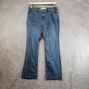 Route 66 Bootcut Jeans Women's 8 (Fits 31x28.5) Blue Stretch Mid Rise Casual